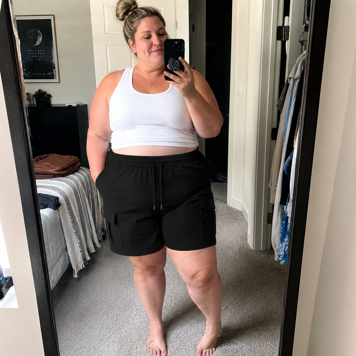 [LAST DAY SALE]Women’s Multi-Pocket Outdoor Cargo Shorts